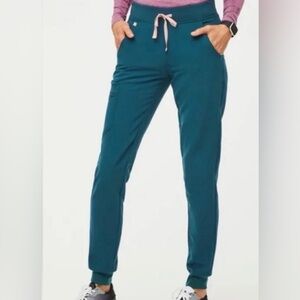 Figs Zamora Jogger Scrub BOTTOMS 2XL- Carribean Blue -NWT